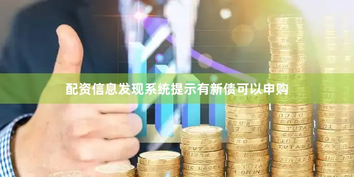 配资信息发现系统提示有新债可以申购
